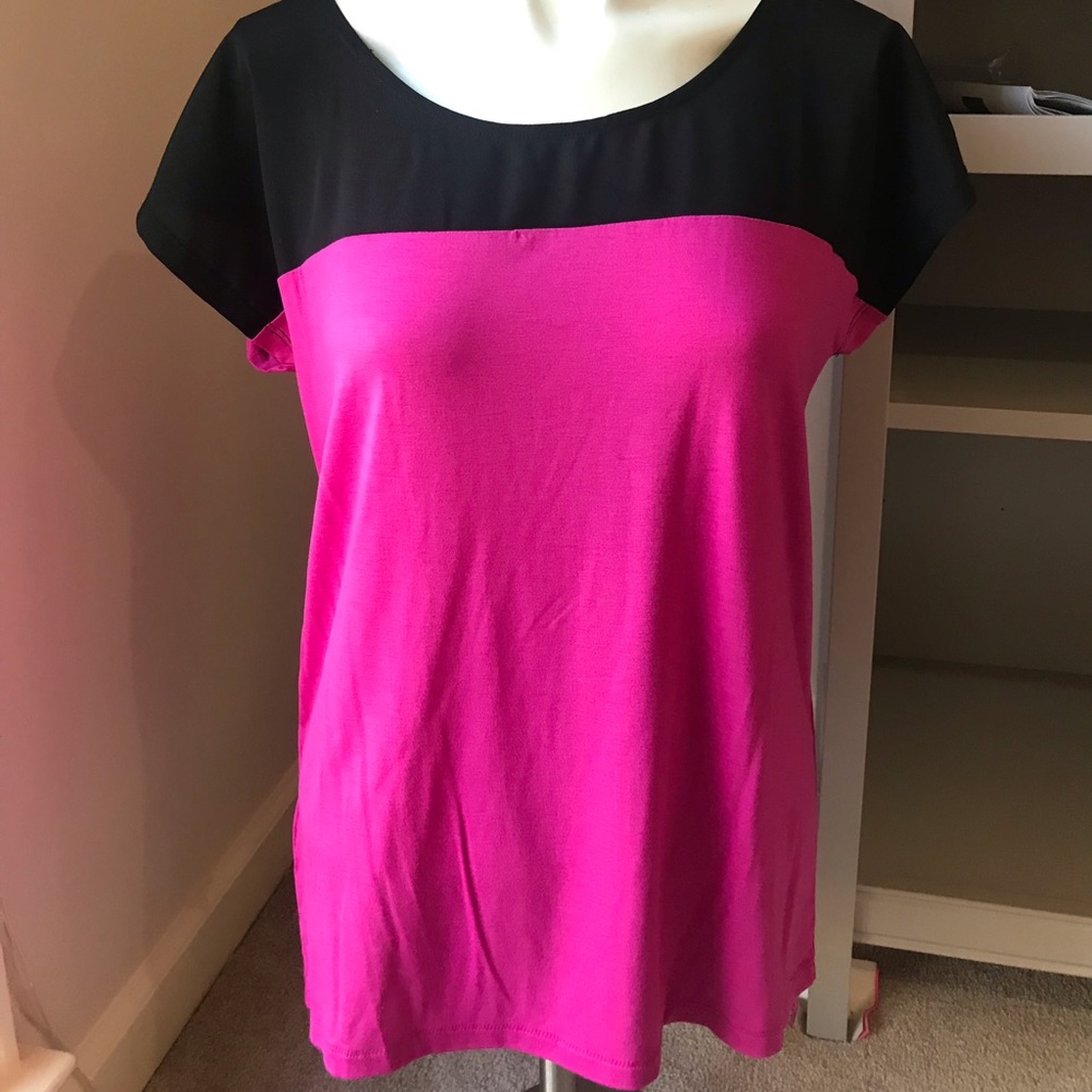 Ann Taylor Magenta/Pink Top